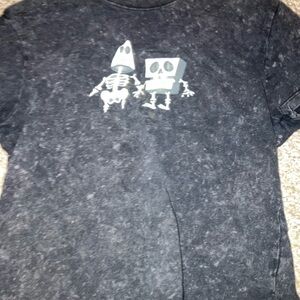 SpongeBob Squarepants Black Graphic Tee